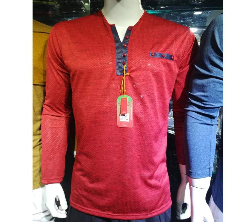 China Cotton Full Sleeve T-Shirt