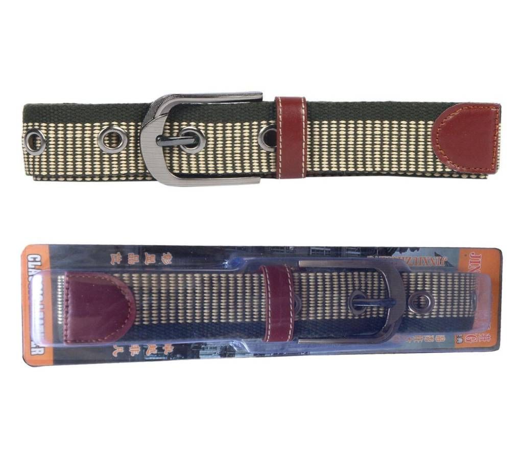 Heavy Cotton Fabric Belt for Men