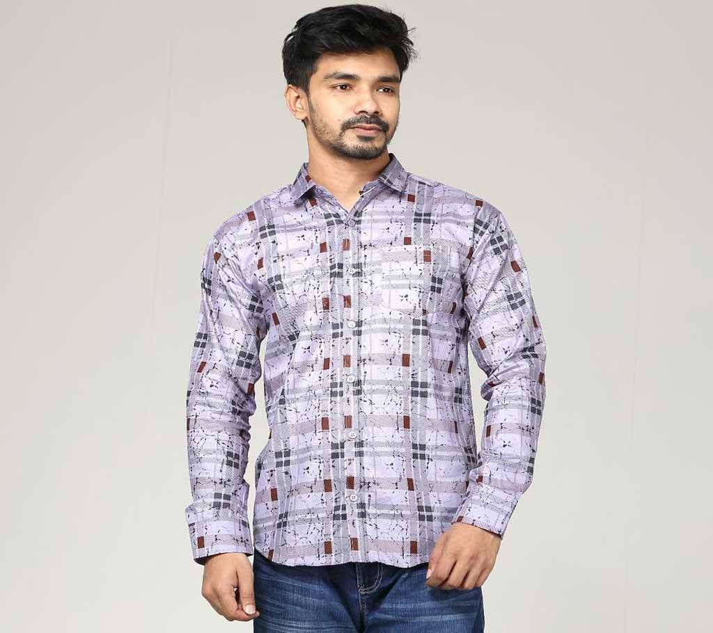 Mens Trendy Cotton Casual Shirt