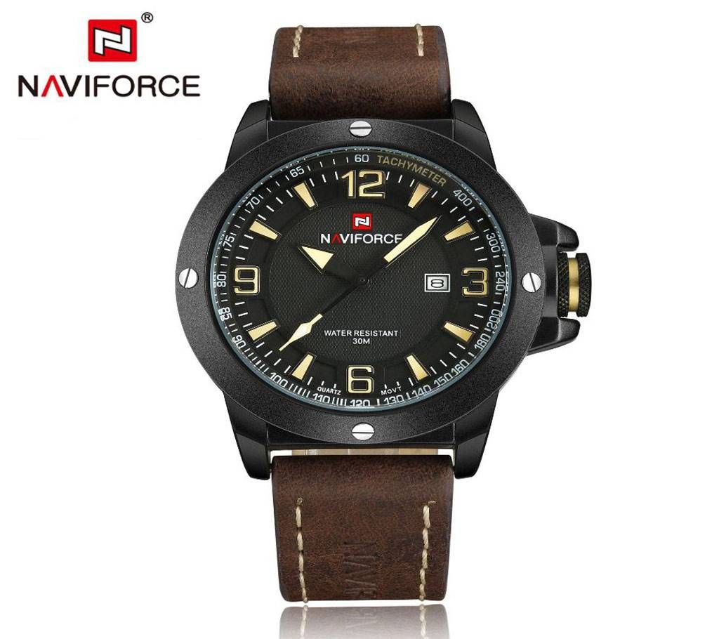 Naviforce Analog Quartz Movement Watch for Men (NF9077 BYDBN)