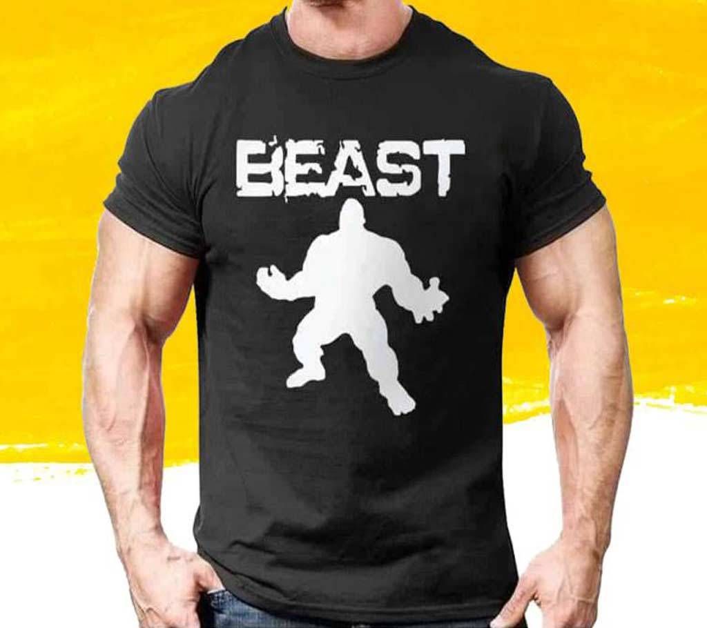 beast Menz Half Sleeve T-Shirt