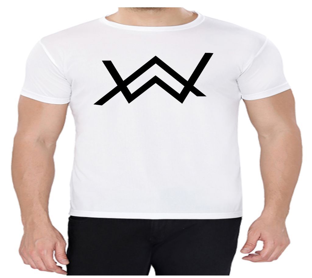 Alan Walker - Half Sleeve T-shirt For Men