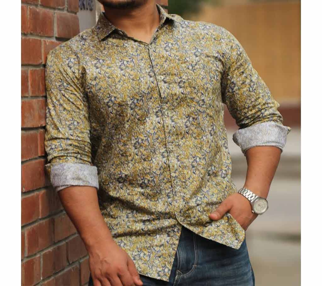 Indian print Casual Shirt 01