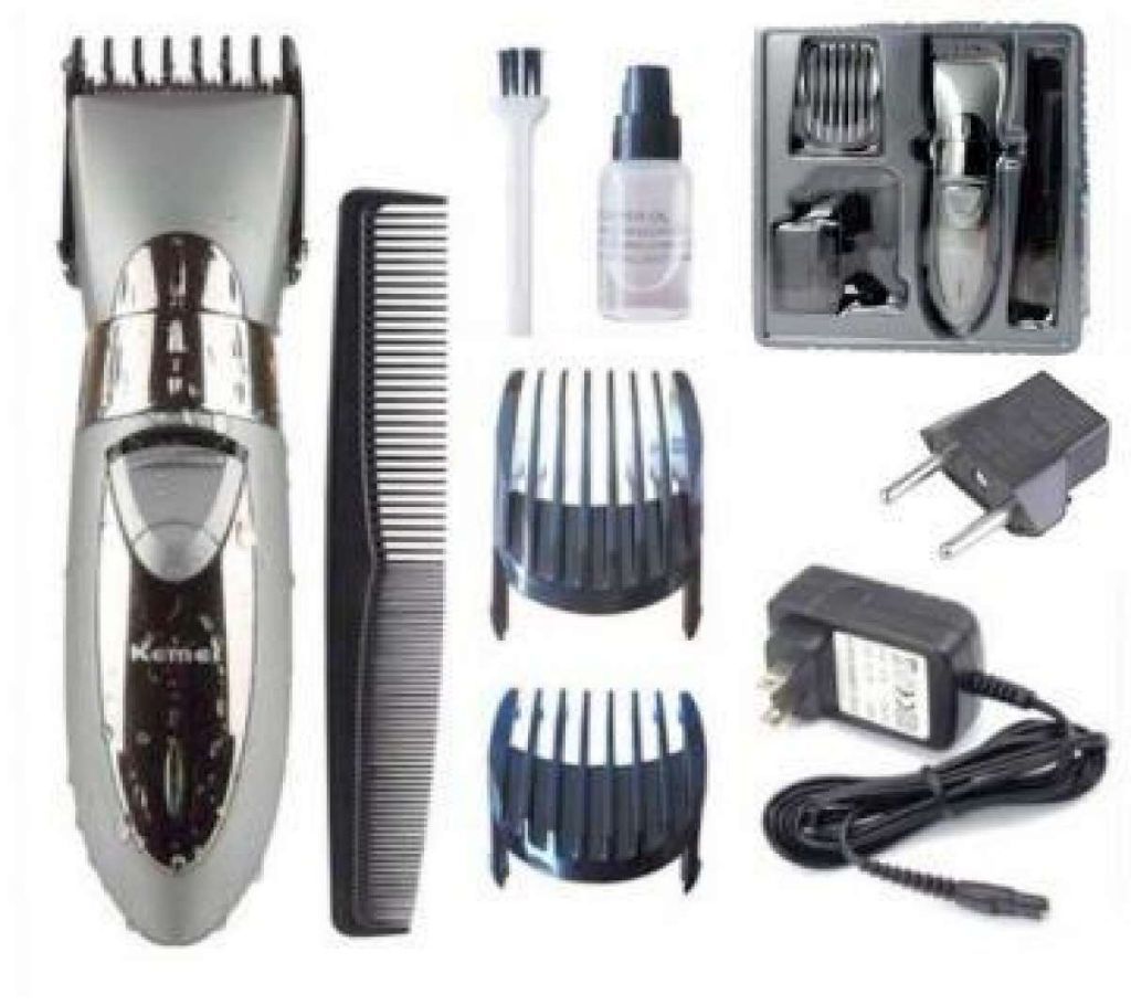 Kemei KM 605 Waterproof Electric Hair Clipper Trimmer
