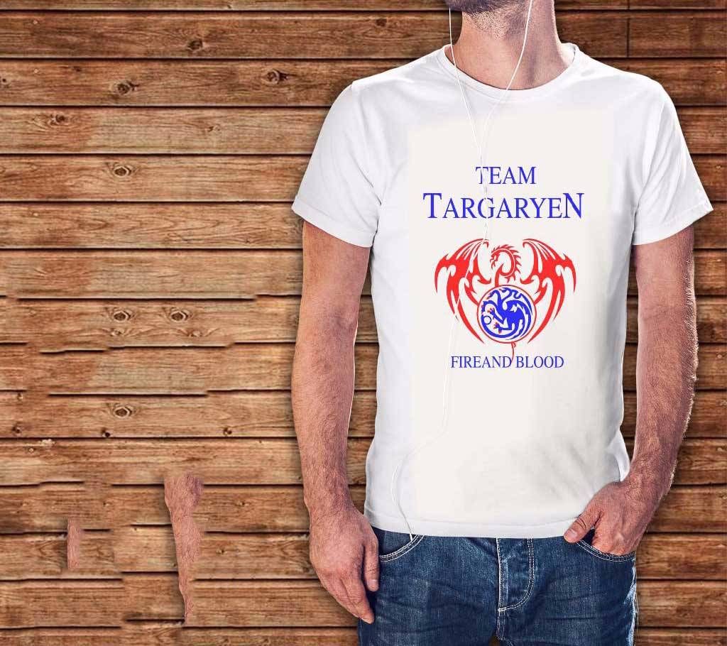 Team Targaryen Gents Half Sleeve T-shirt