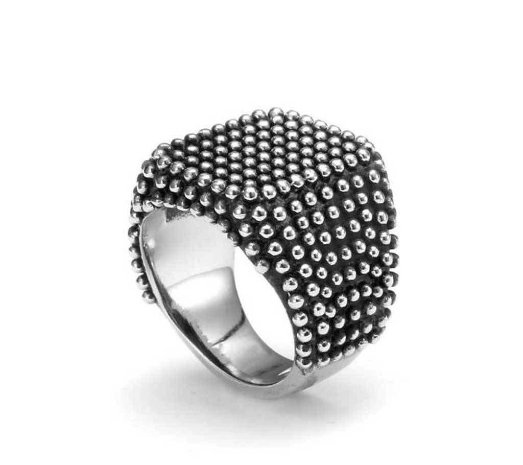 Silver Plated Men's Finger Ring