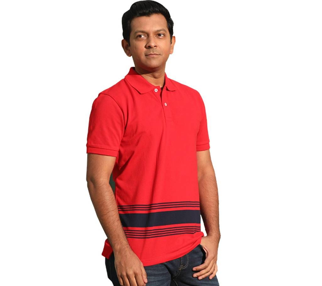 Grameen UNIQLO Pique stripped polo shirt (S) A
