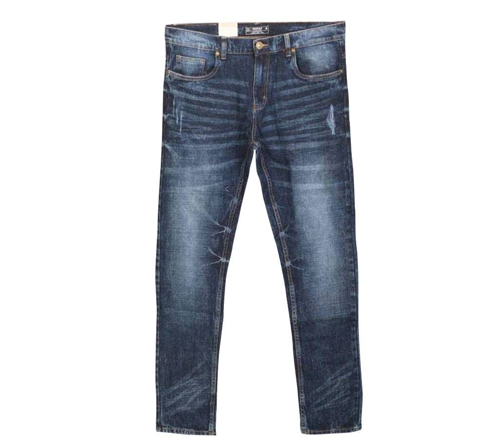 J& J Washed Semi Stress Jeans