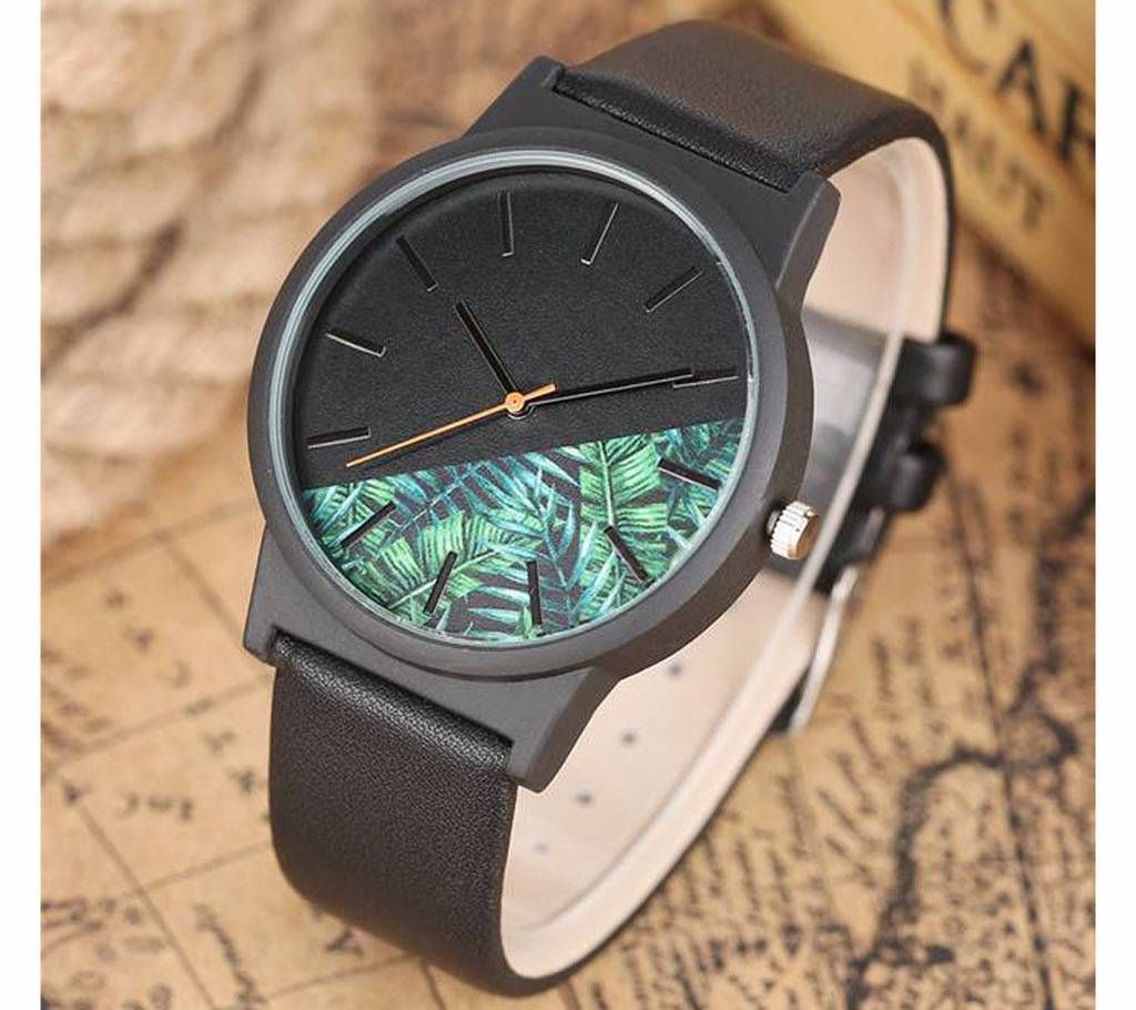 Fashion Tropical Jungle Design Men Watch