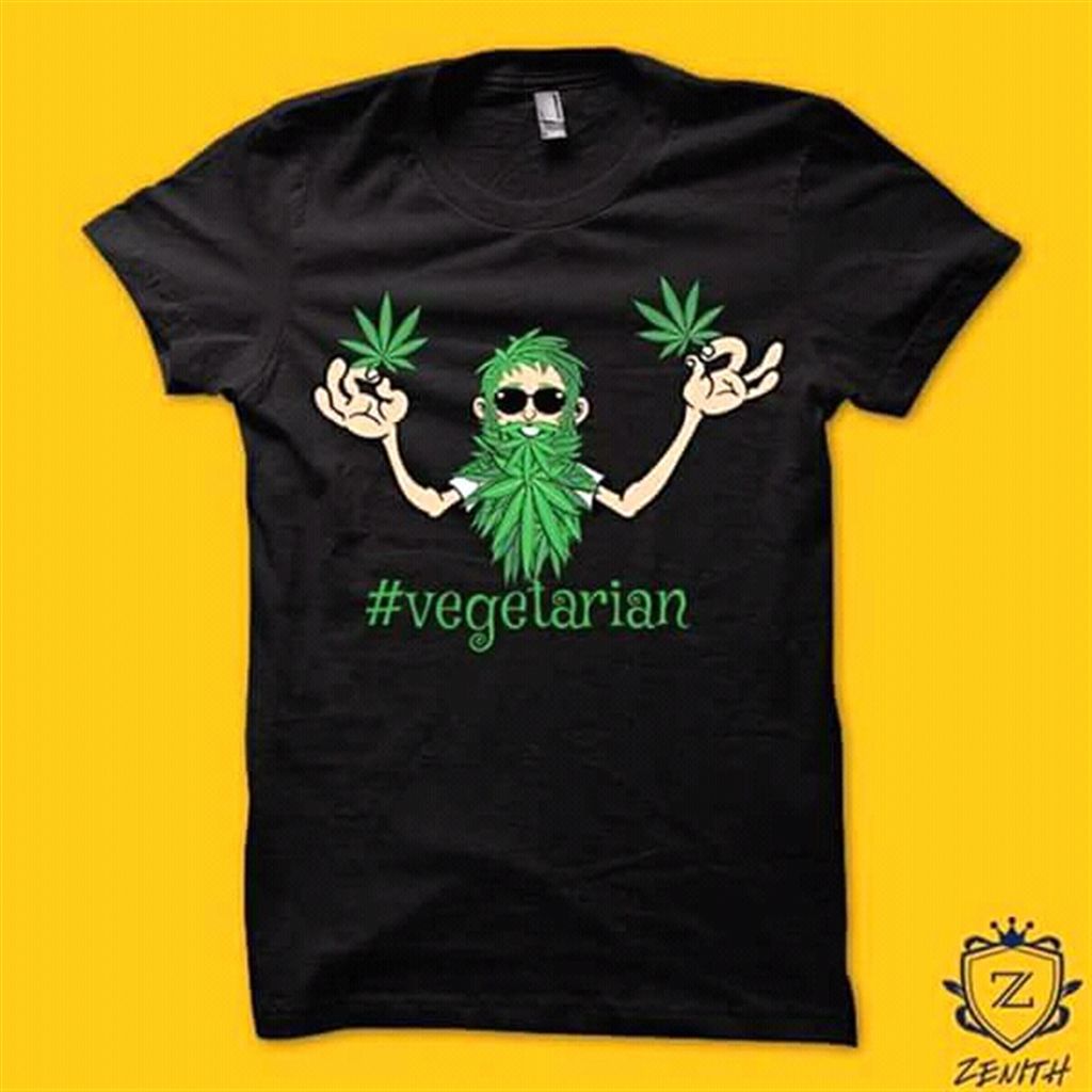 
Vegetarian - Menz Cotton T-Shirt