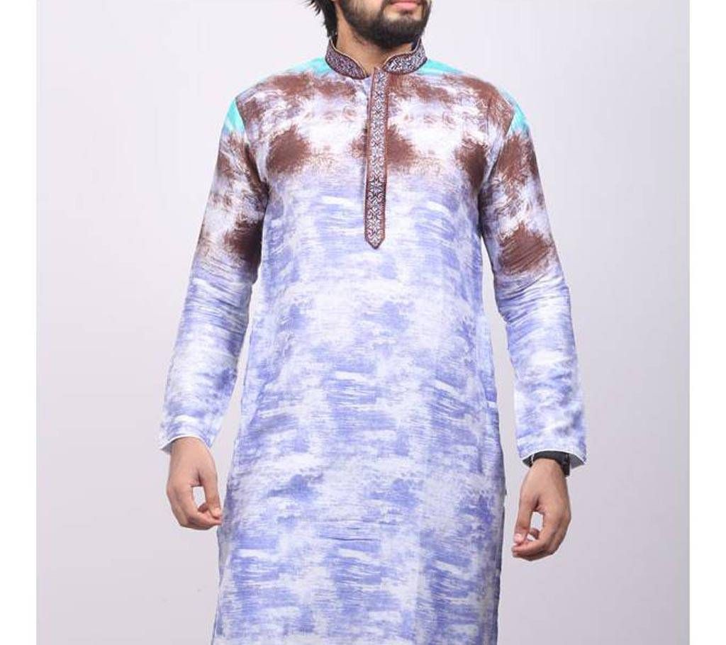 Gree Printed Cotton Panjabi For Men