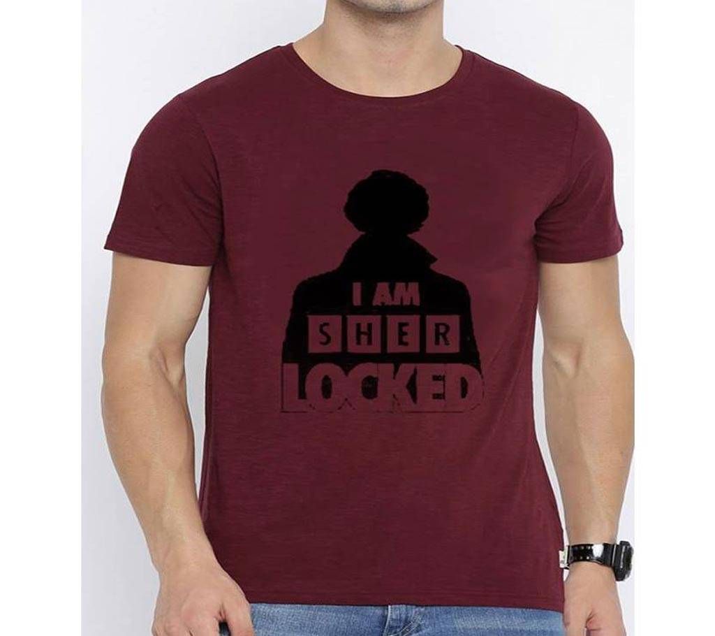 I am Sher Locked Menz Round Neck T-Shirt 