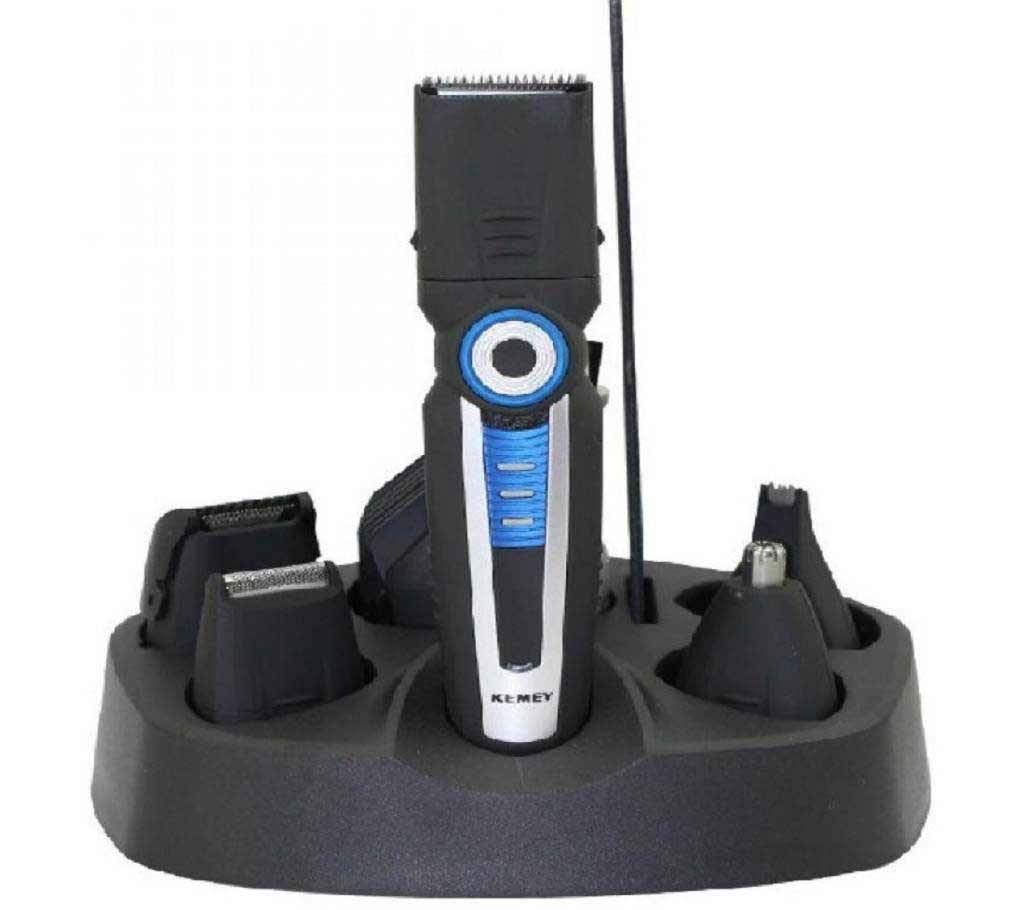 Kemei KM-008 Rechargeable 6 In1 Shaver & Trimmer