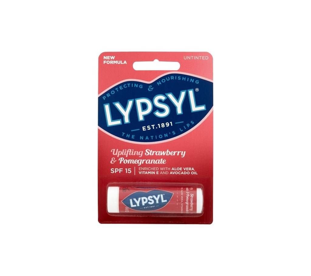 LYPSYL Strawberry & Pomegranate Lip Balm UK