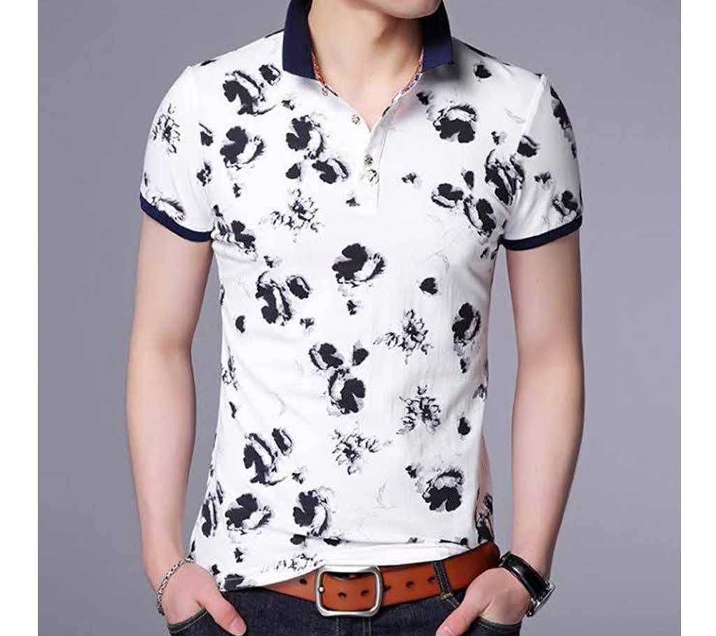 Men's half sleeve polo shirt