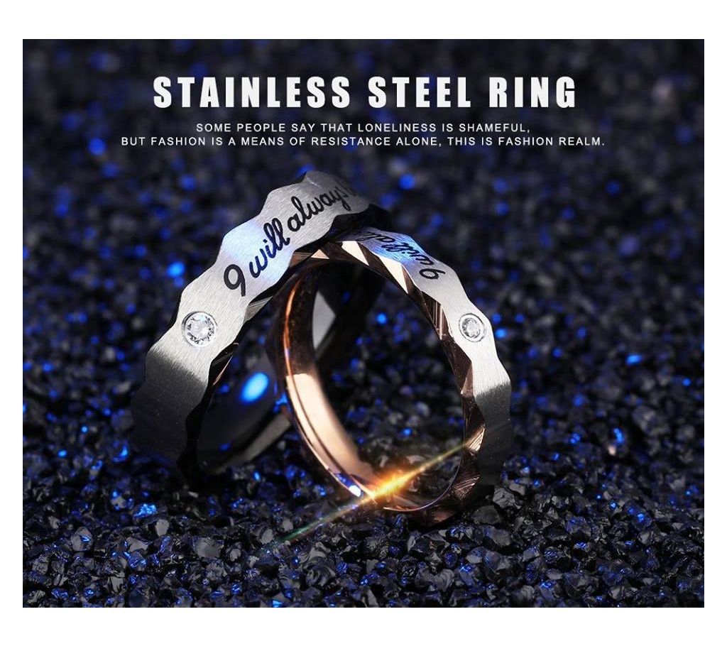 Couples Matching Promise Finger Ring