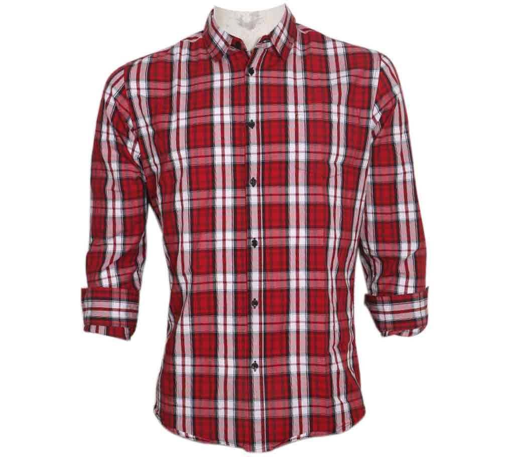 Slim Fit Cotton Casual Shirt