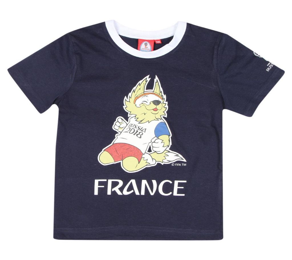 Black Cotton Short Sleeve T-shirt For Boys