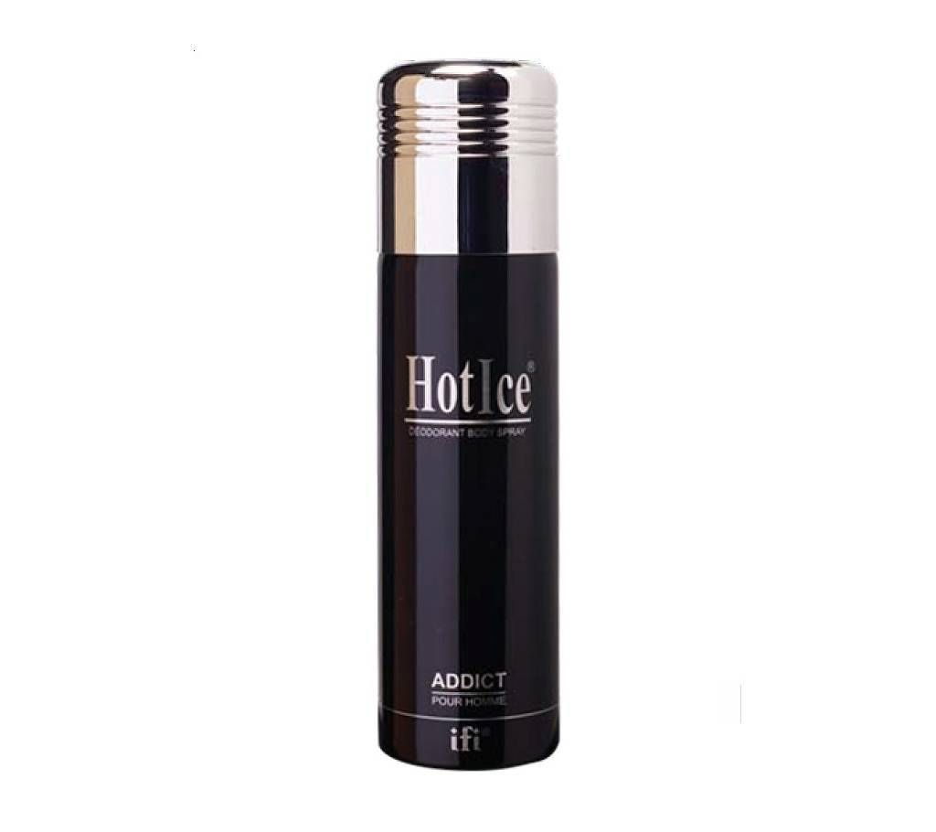 HOT ICE PASSION Deodorant Body Spray for Men - 200 ml (UAE)