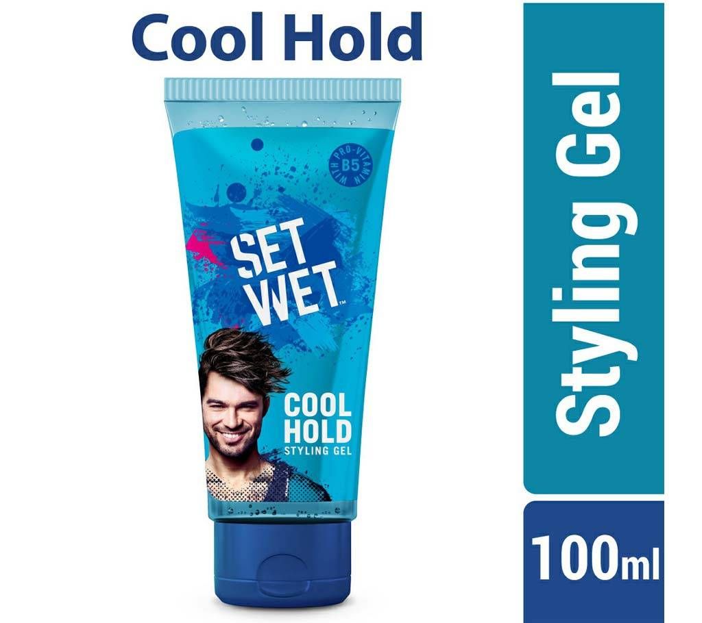 Set Wet Hair Gel Cool Hold Styling  - 100ml