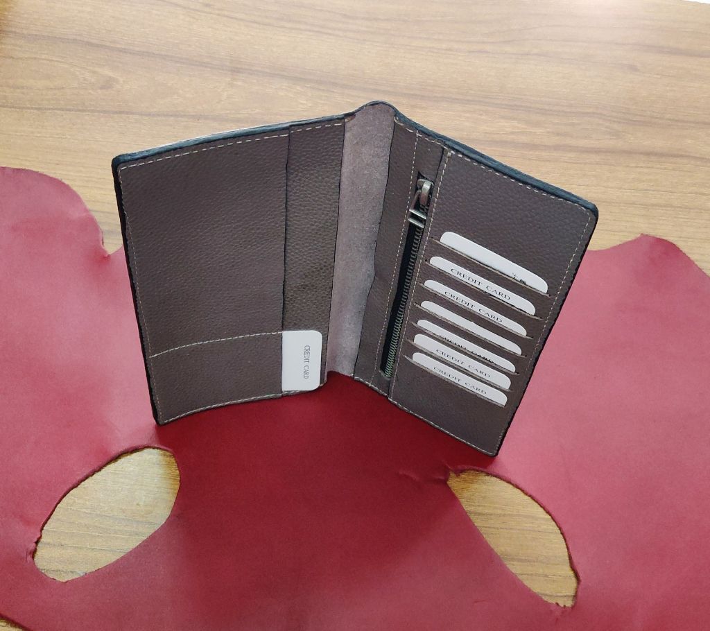 Dark Ash Genuine Leather Wallet for Men
