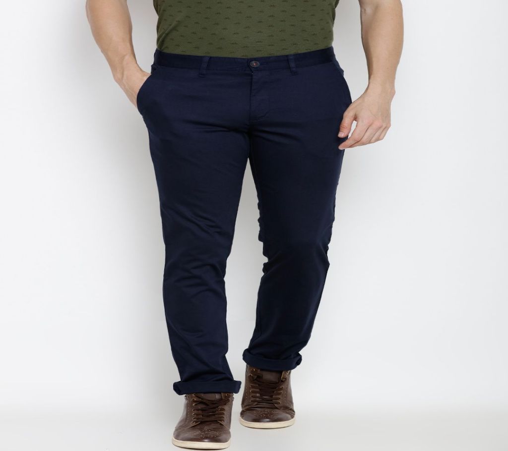 Narrow gabardine pants