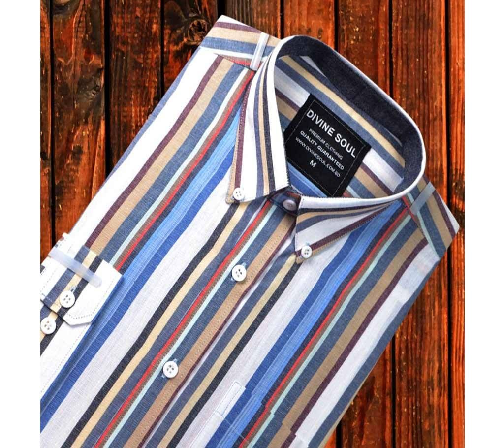 Casual Cotton Full Sleeve Shirt For Men 