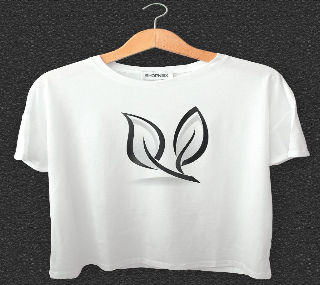 Off White Baly Flower Style T-shirt For Man