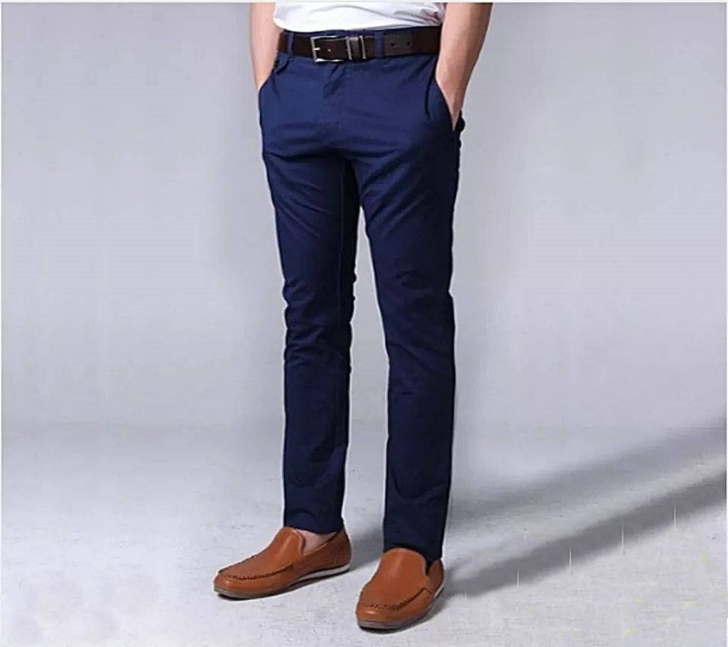 Twill - Gaberdine Pants - 001 - Navy Blue - DFW