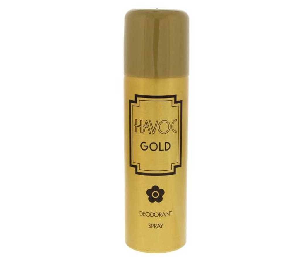 Havoc Gold Deodorant Spray for Men 200ml