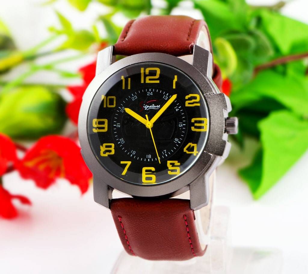 Signature Menz Casual watch