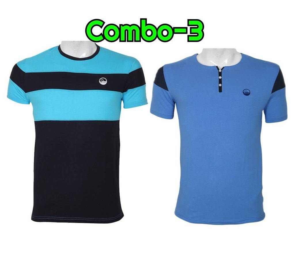 Menz T-Shirt Combo of 2 Pieces