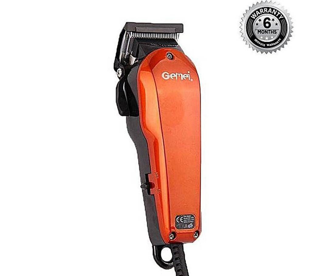 Gemei GM-1005 Hair Trimmer - Orange