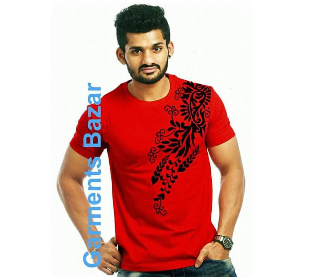 Mens Read Half Sleeve Cotton T-Shirt