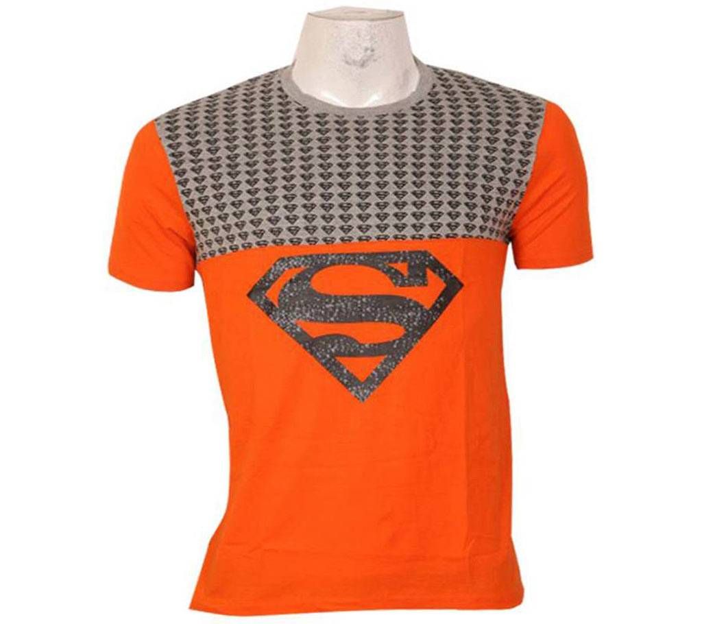 Gents SUPERMAN Half Sleeve Cotton T-Shirt