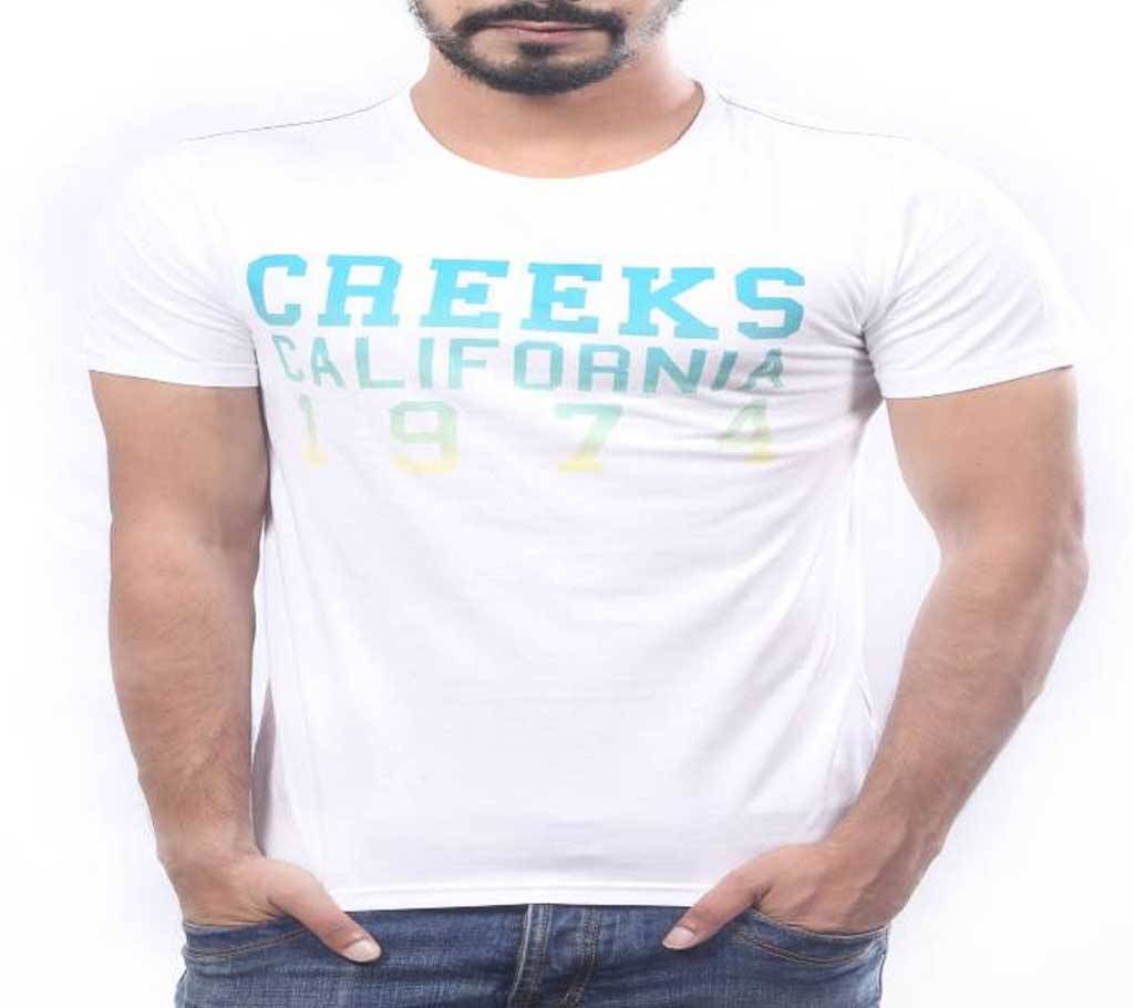 Creeks Menz Round Neck T-Shirt