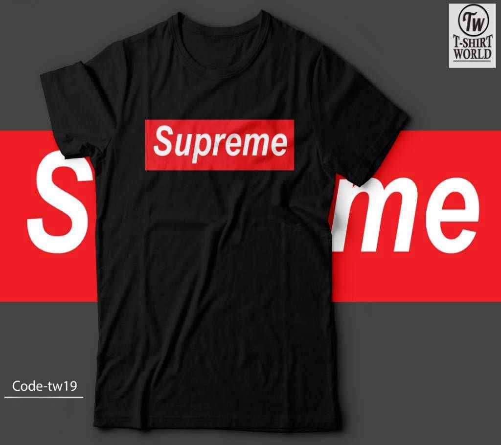Supreme Mens Cotton T-Shirt