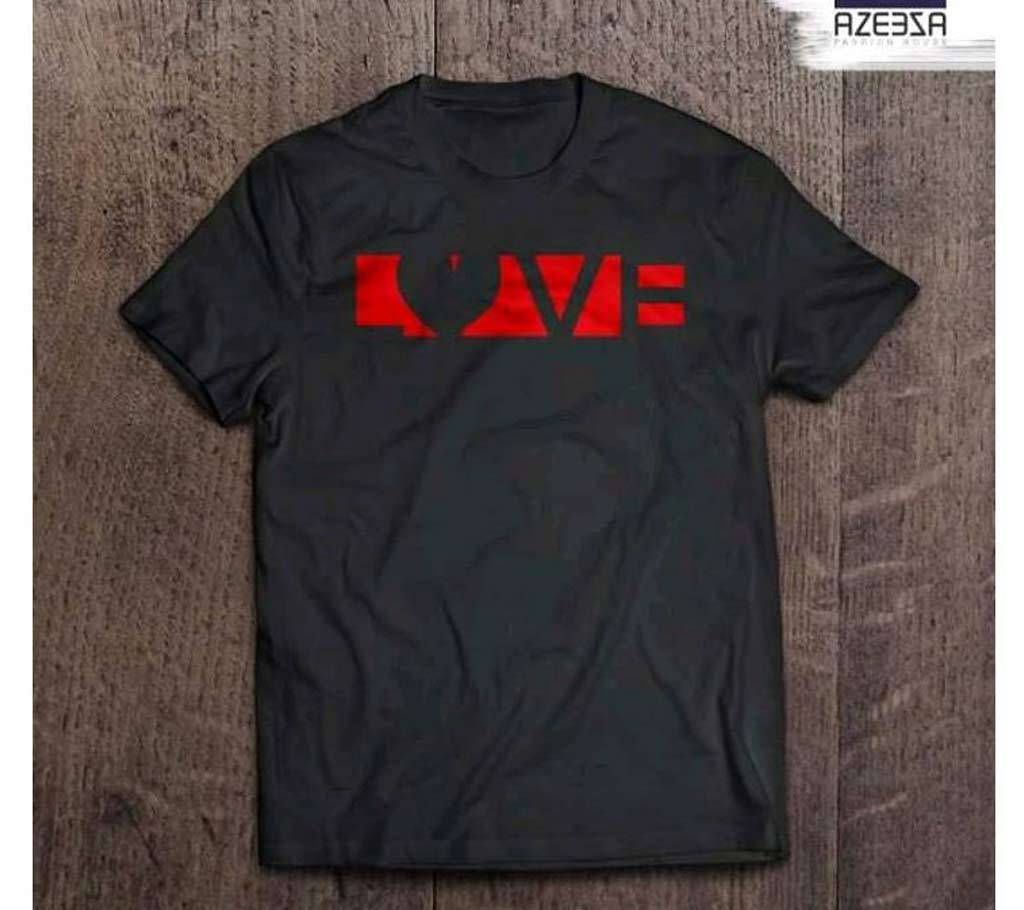 LOVE Half Sleeve Menz T-Shirt