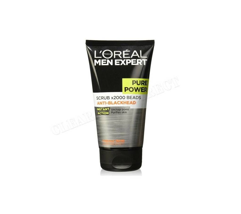 L'OREAL MEN EXPERT PURE POWER FACE WASH 150mL France