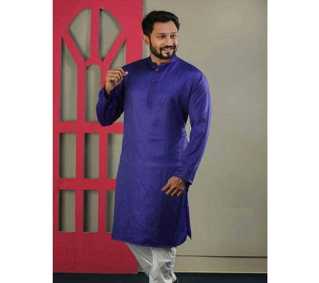 Peyaj Cotton Semi Long Panjabi