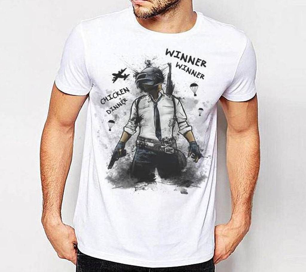 PUBG  Mens Cotton T-Shirt