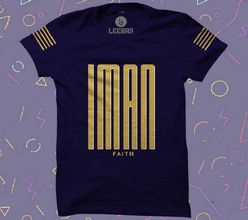 IMAAN Graphic Print - Navy - LB 82 - LBS
