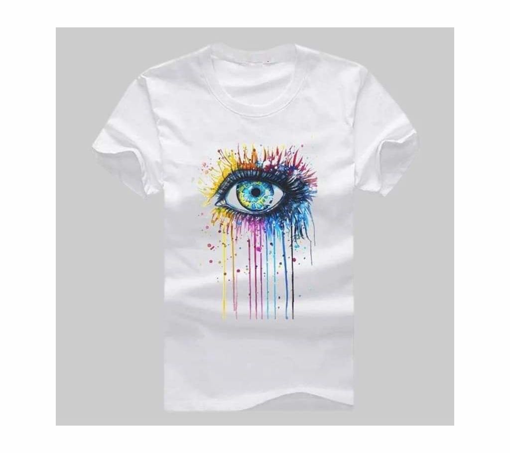 Color Eye Men Printed Cotton T shirt