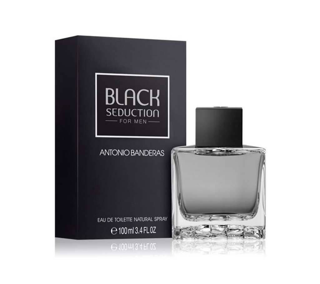Black Seduction For Men Antonio Banderas Eau De Toilette Natural Spray 100ml-Spain