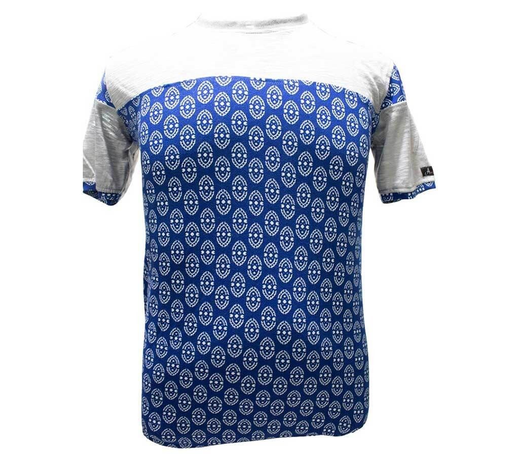 Gents Round Neck Half Sleeve T-Shirt