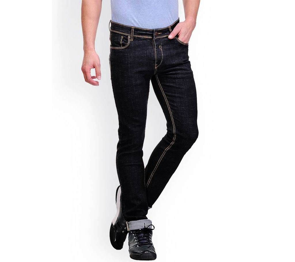 Semi Narrow Fit Jeans Pants for Men 