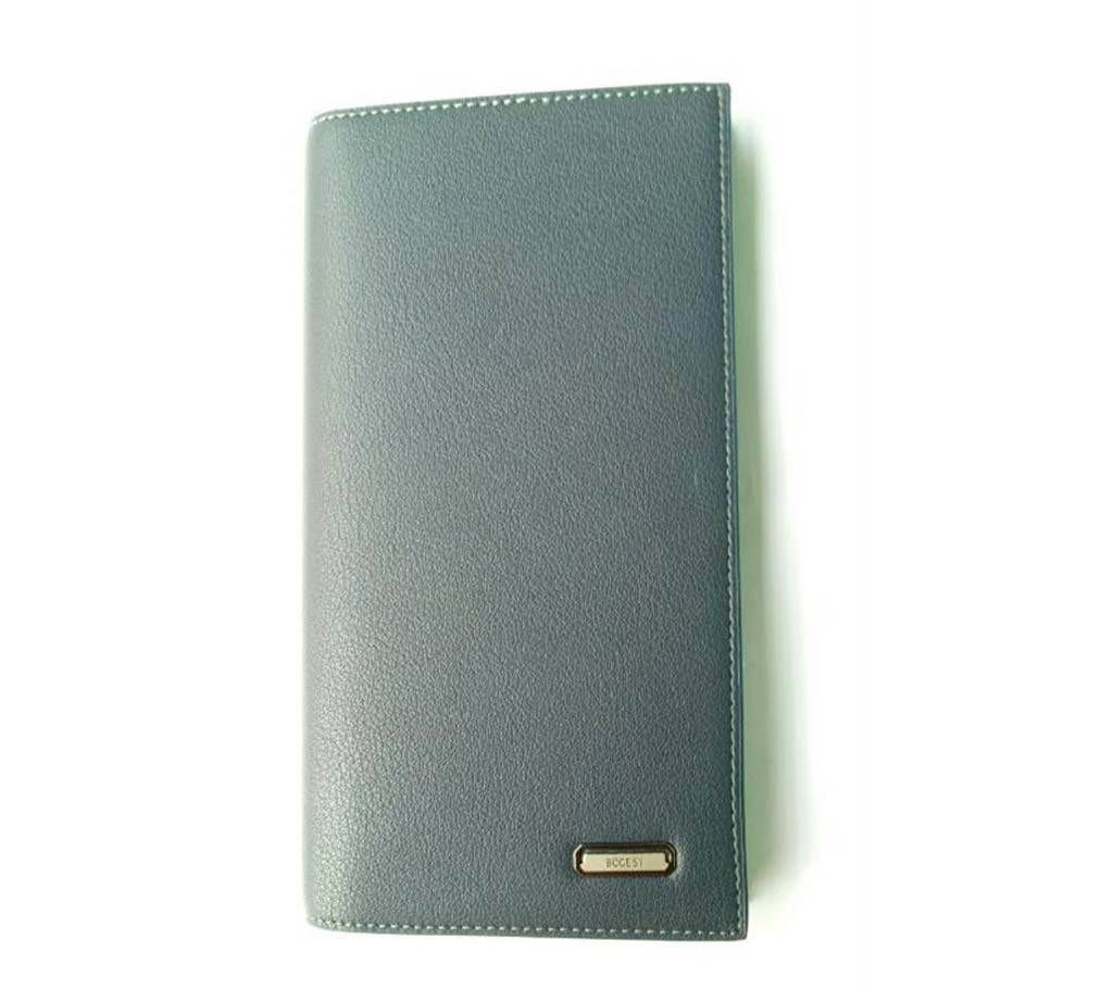 Bogesi Long Shaped Gents Wallet (Blue)