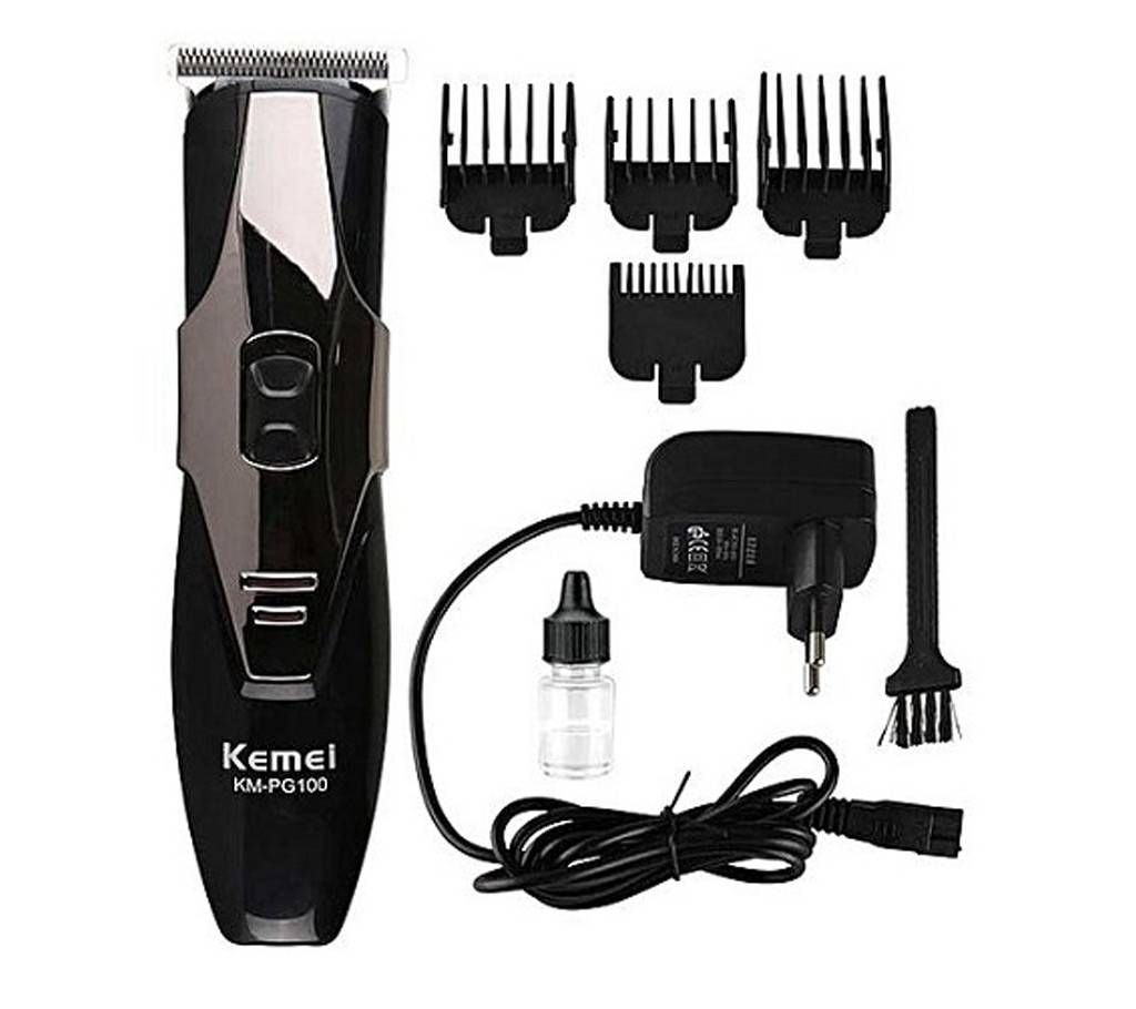 Kemei KM-PG100 Electric Hair Clippers - Black