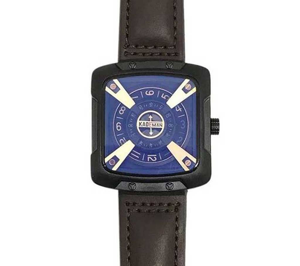 Military  Menz Leather Watch