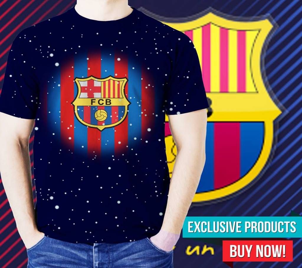 FCB Cotton T-shirt (Navy)